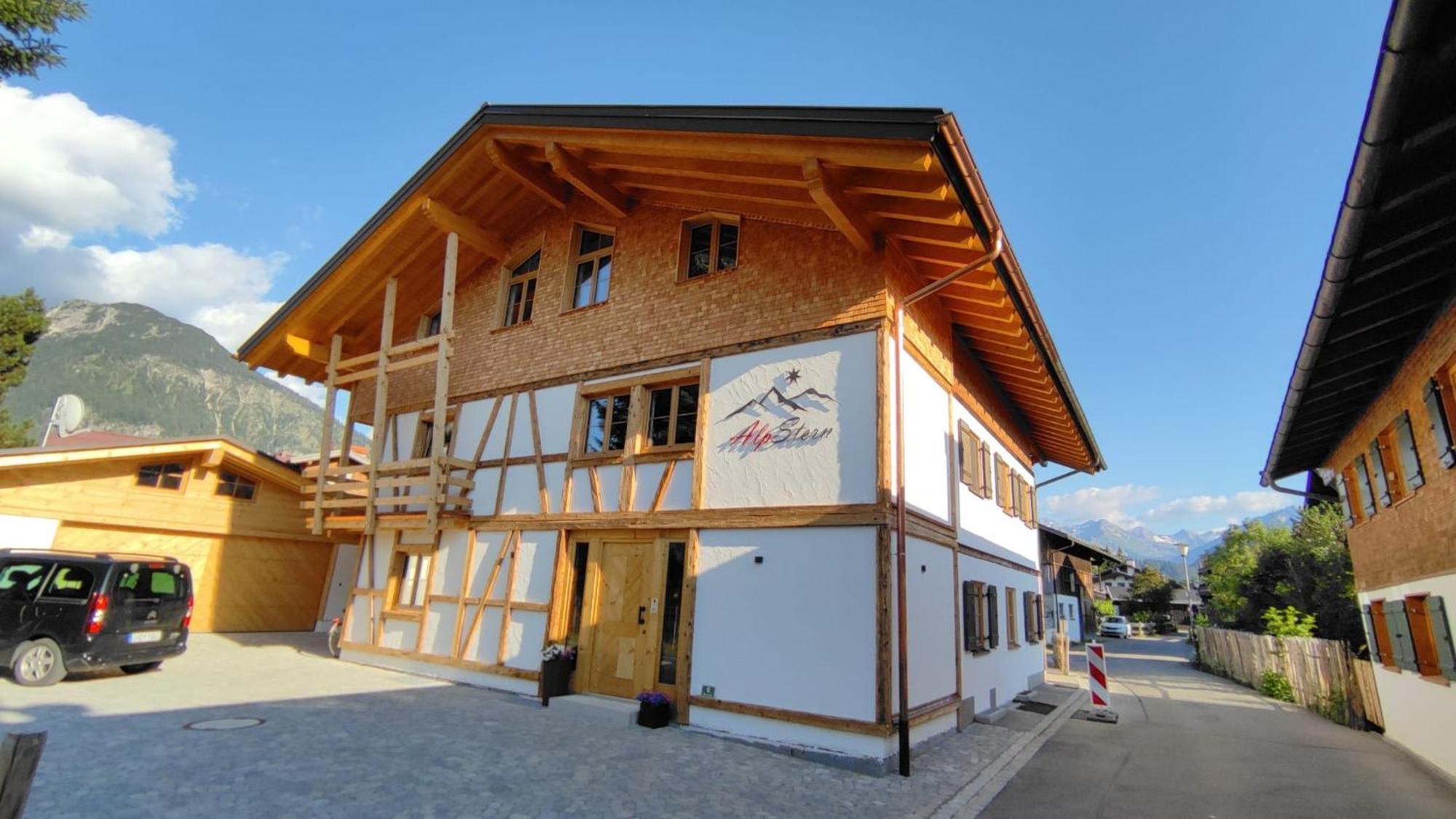 Alpstern Ferienwohnung Oberstdorf Exteriör bild